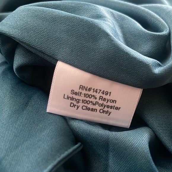 Katie May Chasing Dawn Blue Floral Print Strapless Sweetheart Mini Dress Sz S - Picture 7 of 8